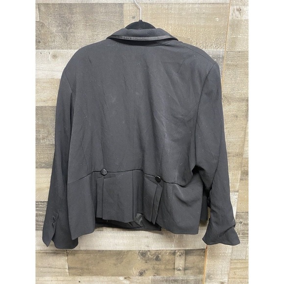 Lane Bryant Blazer Black Size 26 NWT One Button Front Blazer - Picture 3 of 5